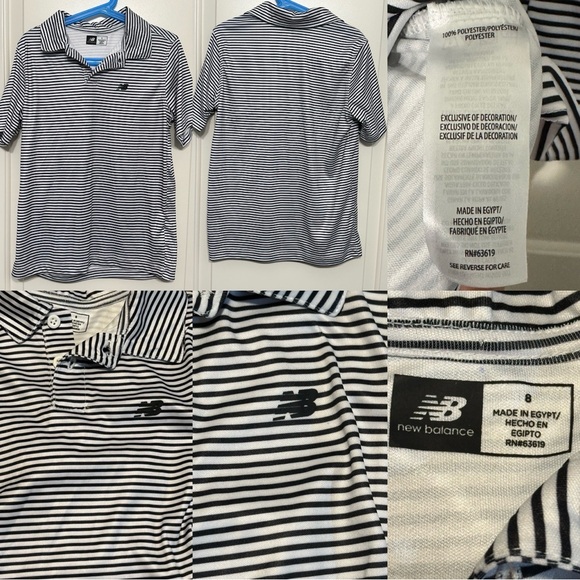 New Balance Boys Size 8 Bundle – 7 Piece Activewear Lot | Tops & Shorts | VG/GUC - Picture 4 of 16